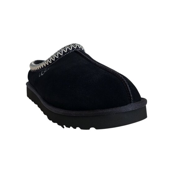 UGG Tasman Suede Slippers in Black Men's Size 13 - Picture 1 of 11